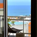 Boutique W Sea View And Private Rooftop Terace Lägenhet Nazaré
