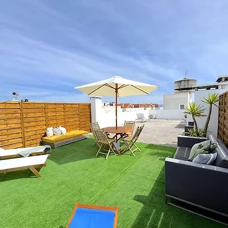 Boutique W Sea View And Private Rooftop Terace Nazaré