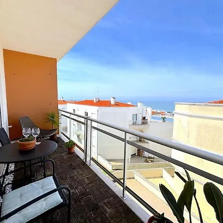 Lejlighed Boutique W Sea View And Private Rooftop Terace Nazaré