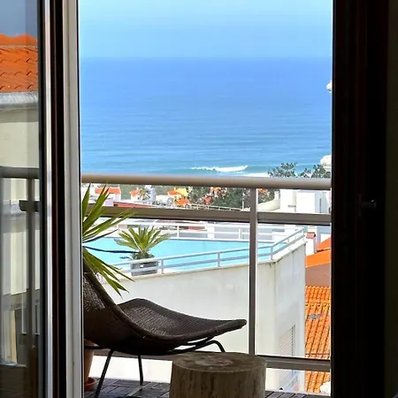 Boutique W Sea View And Private Rooftop Terace Lejlighed Nazaré