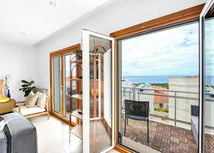 Boutique W Sea View And Private Rooftop Terace Nazaré