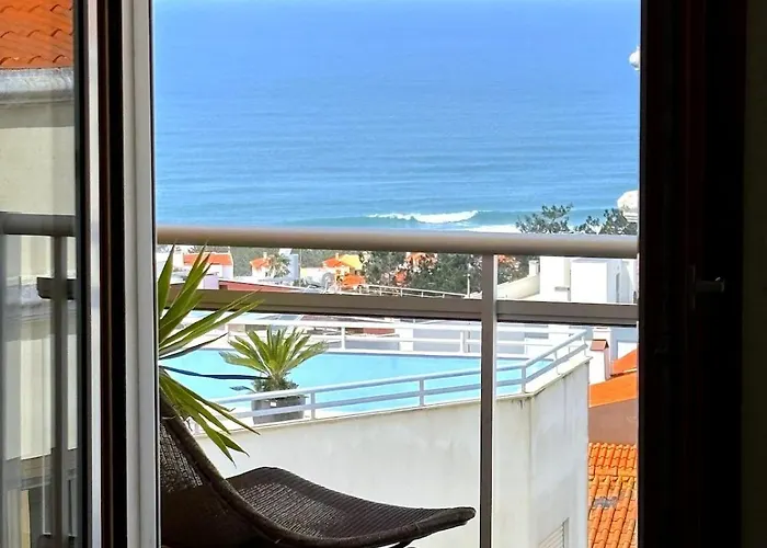 Boutique W Sea View And Private Rooftop Terace Apartmán Nazaré