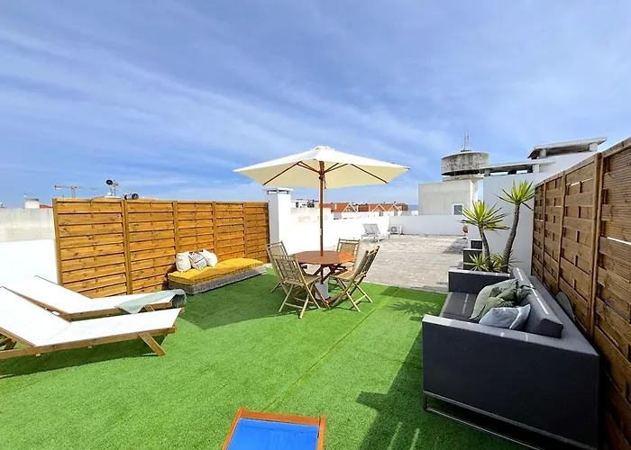 Boutique W Sea View And Private Rooftop Terace * Nazaré